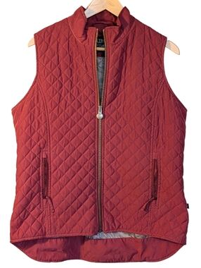 Outback Trading Co. Quilted Sleeveless Vest Jacket  Women's L Outdoor Hiking